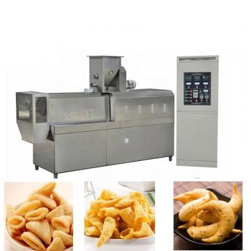 Slanted bar twin screw extruder prices corn chips food making puff snack machine
