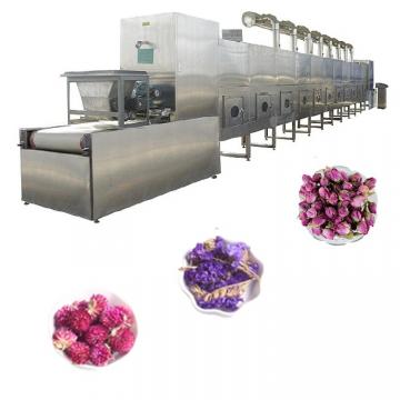Rose flower microwave drying machine